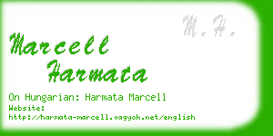 marcell harmata business card